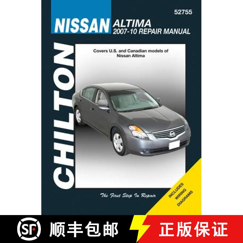 【3-4周达】Nissan Altima Automotive Repair Manual (Chilton) [9781563929076]