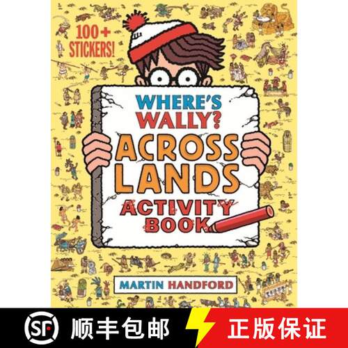【3-4周达】Where's Wally? Across Lands: Activity Book [9781406368192]