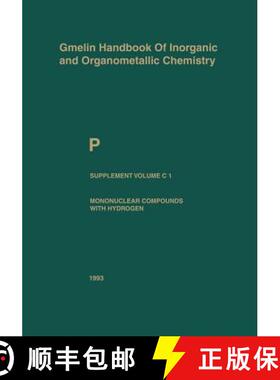 【3-4周达】P Phosphorus : Mononuclear Compounds with Hydrogen [9783662088494]