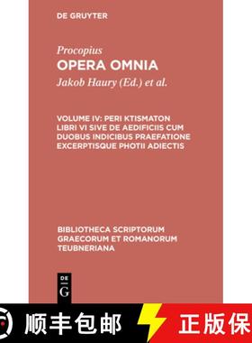 【3-4周达】Peri Ktismaton Libri VI Sive de Aedificiis Cum Duobus Indicibus Praefatione Excerptisque P... [9783598717376]