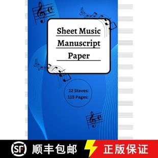 Music 3周达 9781739230128 Manuscript Paper