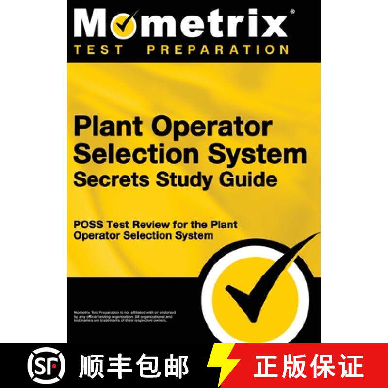 预订 Plant Operator Selection System Secrets Study Guide: Poss Test Review for the Plant Operator Sel... [9781516708222]