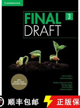 【3-4周达】Final Draft Level 3 Student's Book with Digital Pack [9781009345460]