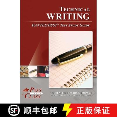 【3-4周达】Technical Writing DANTES/DSST Test Study Guide [9781614337607]