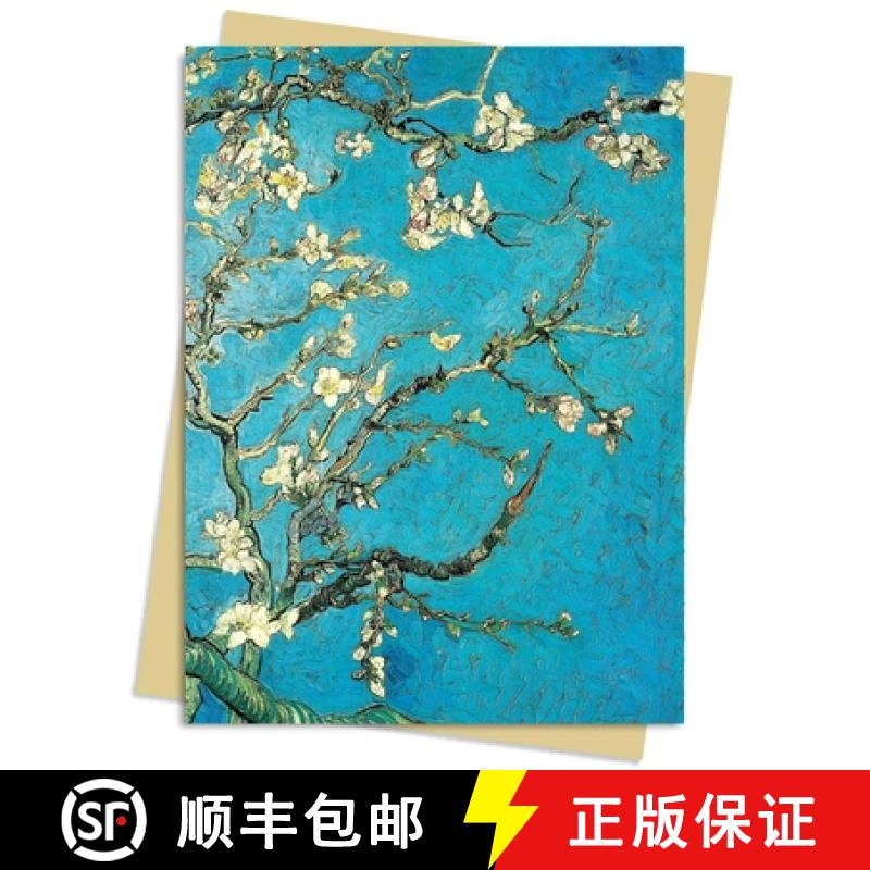 【3-4周达】Vincent Van Gogh: Almond Blossom Greeting Card Pack: Pack of 6 [9781839643637]