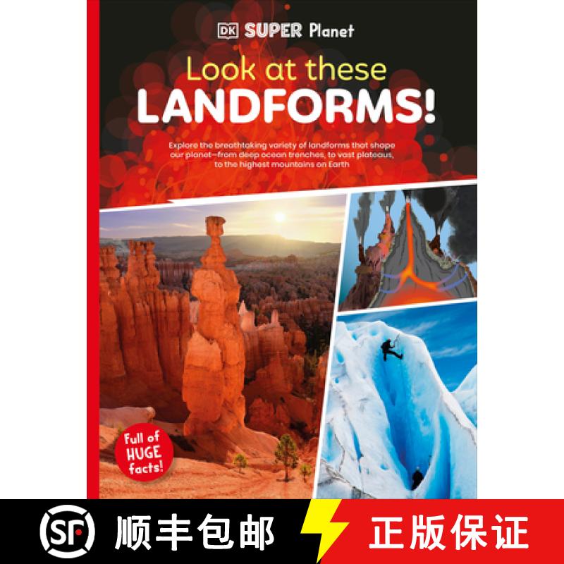 【3-4周达】DK Super Planet Look at These Landforms! [9780593962572]