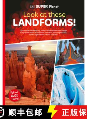 【3-4周达】DK Super Planet Look at These Landforms! [9780593962572]