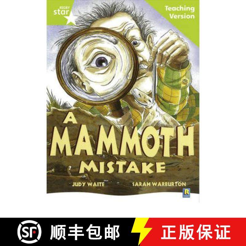 【3-4周达】Rigby Star Guided Lime Level: A Mammoth Mistake Teaching Version [9780433050377]