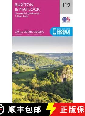 【3-4周达】Buxton & Matlock, Chesterfield, Bakewell & Dove Dale [9780319262177]