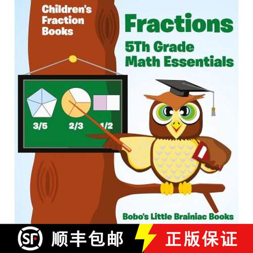 【3-4周达】Fractions 5th Grade Math Essentials: Children's Fraction Books [9781683270461]
