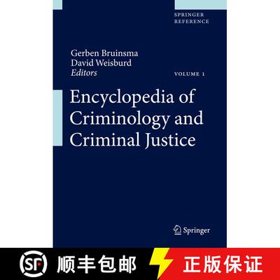 【3-4周达】精装 Encyclopedia of Criminology and Criminal Justice [9781461456896]