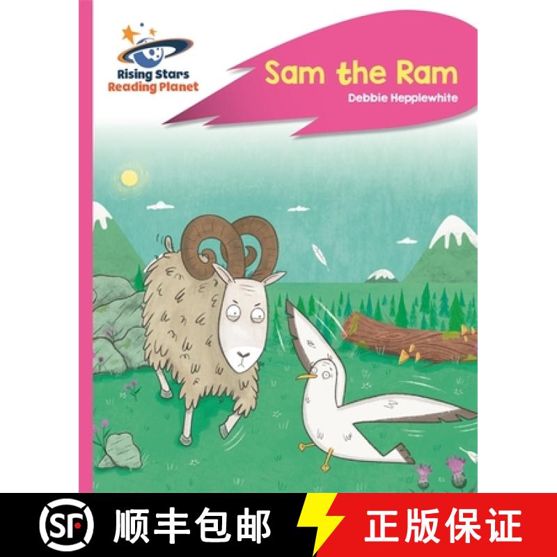 【2-3周达】Reading Planet - Sam the Ram - Pink C: Rocket Phonics [9781510485570]