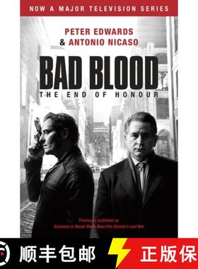 【3-4周达】Bad Blood (Business or Blood TV Tie-In): Business or Blood: Mafia Boss Vito Rizzuto's Last... [9780735274549]