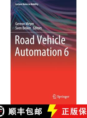 【3-4周达】Road Vehicle Automation 6 (1st ed. 2019) [9783030229320]