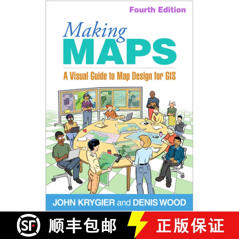 【3-4周达】Making Maps, Fourth Edition: A Visual Guide to Map Design for GIS [9781462556069]