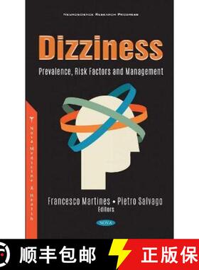 【3-4周达】Dizziness: Prevalence, Risk Factors and Management [9781536196689]