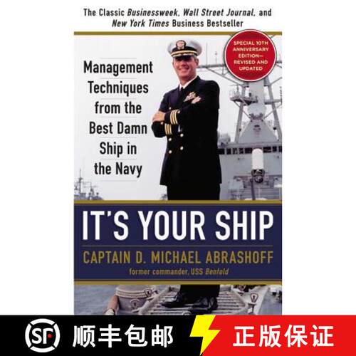 【3-4周达】精装 It's Your Ship : Management Techniques from the Best Damn Ship in the Navy, Special 1... [9781455523023]