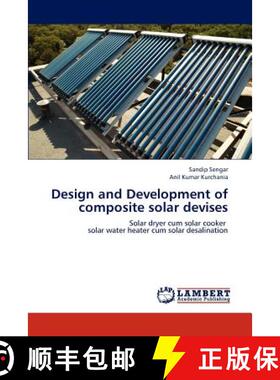 预订 Design and Development of composite solar devises [9783845409207]