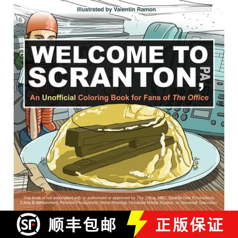 【3-4周达】Welcome to Scranton: An Unofficial Coloring Book for Fans of the Office [9781646042104]