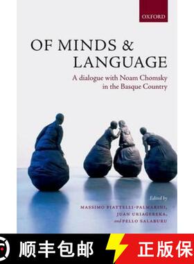 【3-4周达】Of Minds and Language: A Dialogue with Noam Chomsky in the Basque Country [9780199544677]