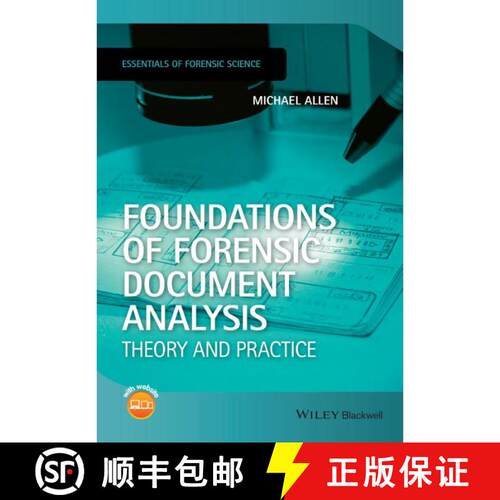 【3-4周达】Foundations Of Forensic Document Analysis - Theoryand Practise [Wiley化学化工] [9781118729939]