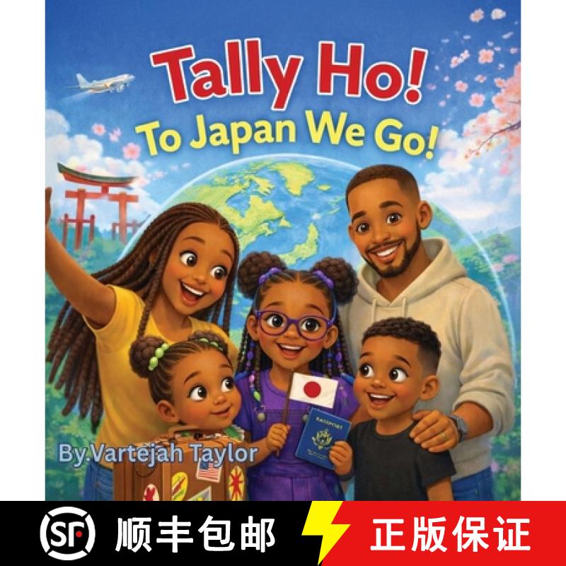 【3-4周达】精装 Tally Ho! To Japan We Go! [9798295544392]图片