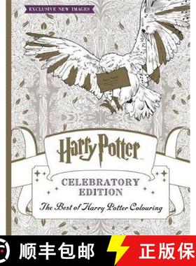 【3-4周达】Harry Potter Colouring Book Celebratory Edition: The Best of Harry Potter colouring - an o... [9781783708253]