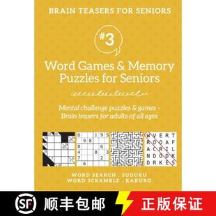 Teasers Word Brain Mental 9781988821757 Seniors. for 4周达 Memory Games Seniors challeng... Puzzles