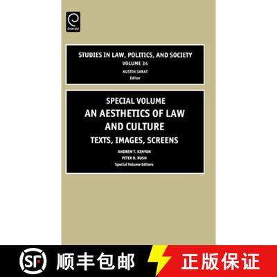 【3-4周达】An Aesthetics of Law and Culture: Texts, Images, Screens with CDROM [9780762311514]