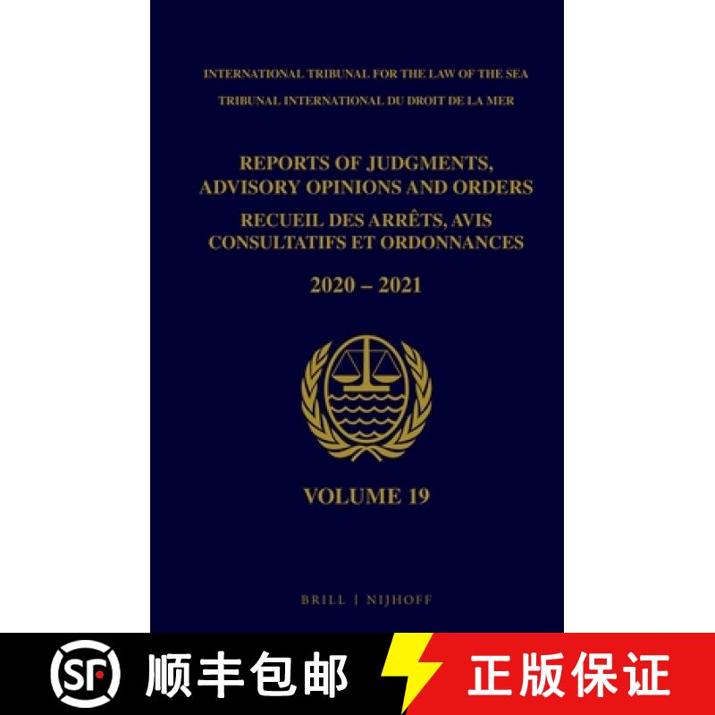 预订 Reports of Judgments, Advisory Opinions and Orders/ Receuil Des Arrets, Avis Consultatifs Et Ord... [9789004516939]