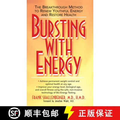 【3-4周达】Bursting with Energy : The Breakthrough Method to Renew Youthful Energy and Restore Health [9781681627045]