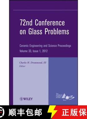 【3-4周达】72Nd Conference On Glass Problems: Ceramic Engineering And Science Proceedings, Volume 33 ... [9781118205877]
