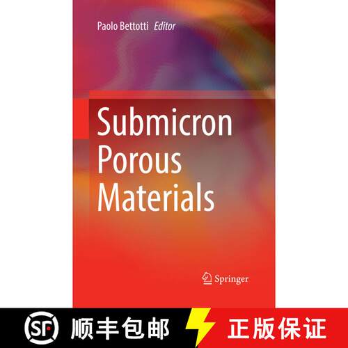 【3-4周达】Submicron Porous Materials (Softcover reprint of the original 1st ed. 2017) [9783319850443]