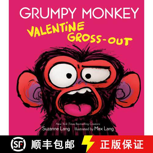 【3-4周达】精装 Grumpy Monkey Valentine Gross-Out [9780593486931]