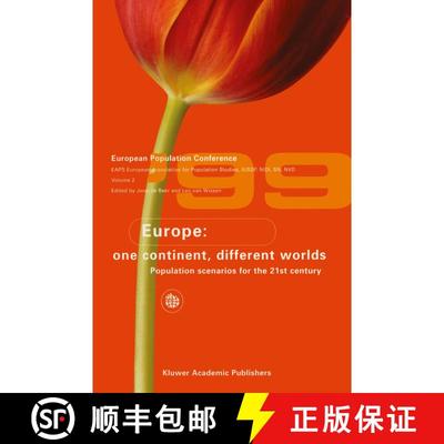 【3-4周达】Europe: One Continent, Different Worlds : Population Scenarios for the 21st Century [9780792358411]