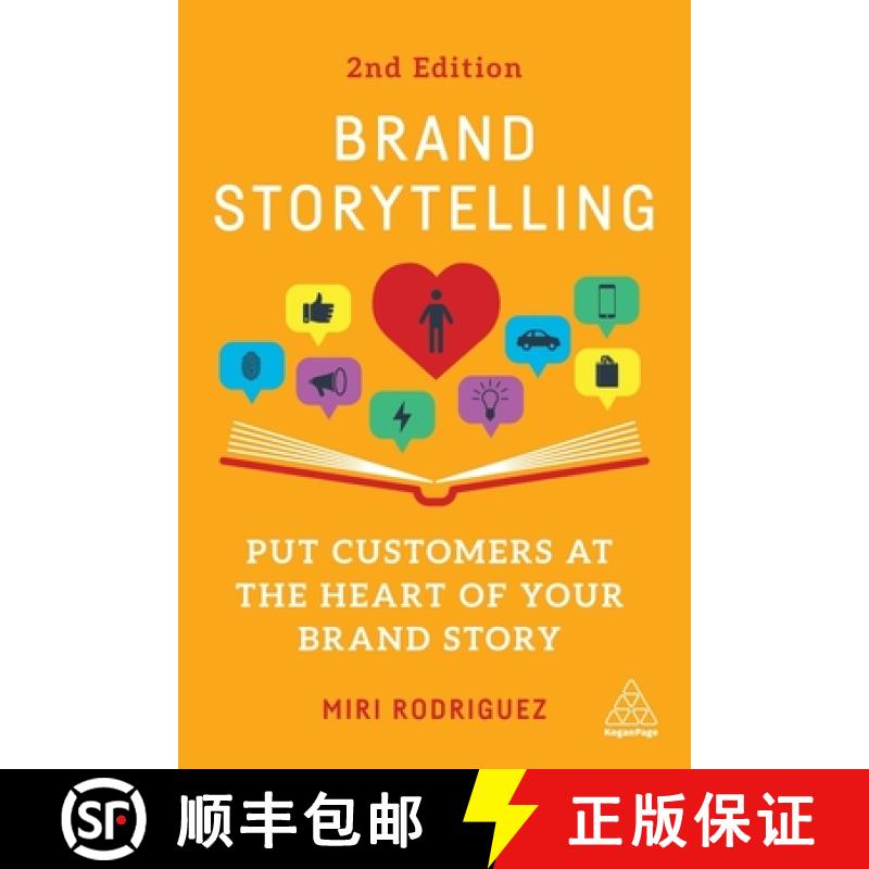 【3-4周达】Brand Storytelling: Put Customers at the Heart of Your Brand Story [9781398610101]