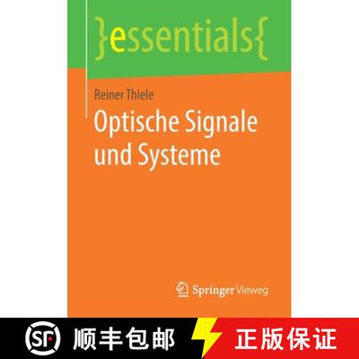 【3-4周达】Optische Signale und Systeme [9783658262556]