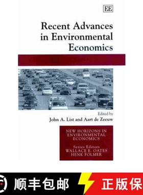 【3-4周达】Recent Advances in Environmental Economics [9781843760023]