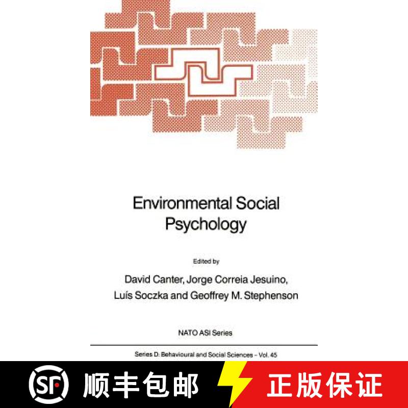 【3-4周达】Environmental Social Psychology [9789024737062]