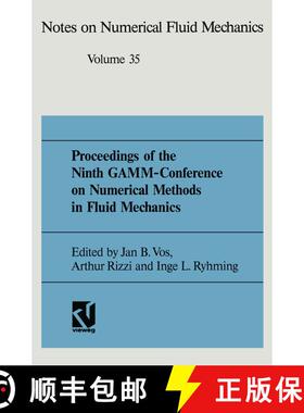 【3-4周达】Proceedings of the Ninth GAMM-Conference on Numerical Methods in Fluid Mechanics: Lausanne... [9783528076351]