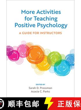 【3-4周达】More Activities for Teaching Positive Psychology: A Guide for Instructors [9781433839283]