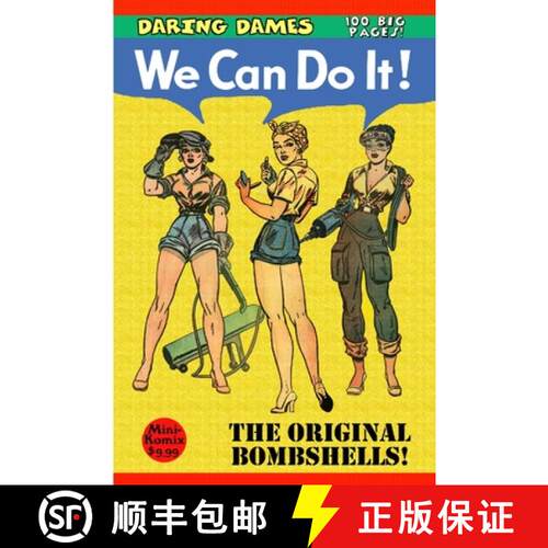 【3-4周达】Daring Dames: We Can Do It! [9781387245802]