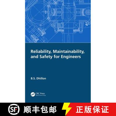 【3-4周达】精装 Reliability, Maintainability, and Safety for Engineers [9780367352653]