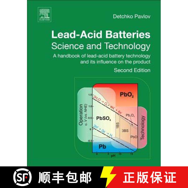 【3-4周达】Lead-Acid Batteries: Science and Technology: A Handbook of Lead-Acid Battery Technology an... [9780444595522]