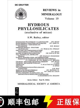 【3-4周达】Hydrous Phyllosilicates/Exclusive of Micas [9780939950232]