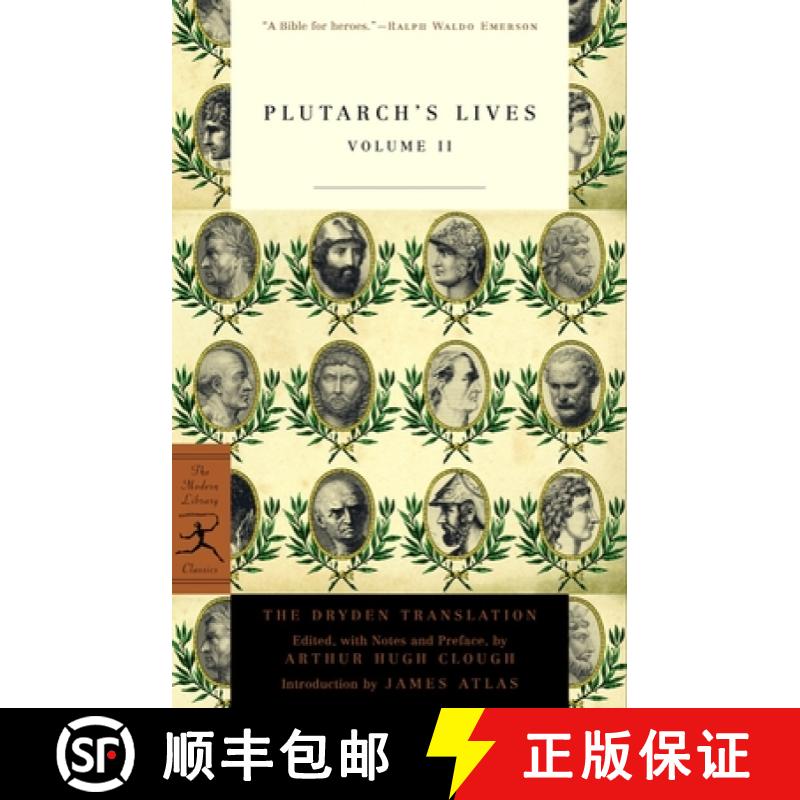 【3-4周达】Plutarch's Lives: v. 2 [9780375756771]