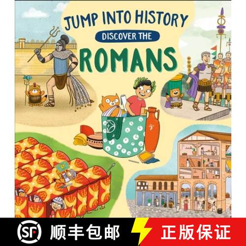 【3-4周达】Jump into History: Discover the Romans [9781526330499]