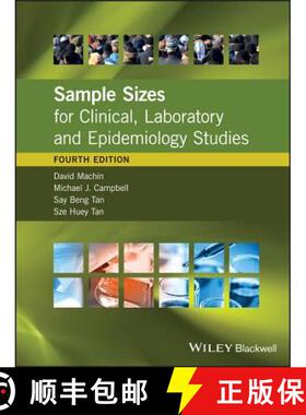 【3-4周达】Sample Sizes For Clinical, Laboratory And Epidemiology Studies, 4E [Wiley医学] [9781118874943]