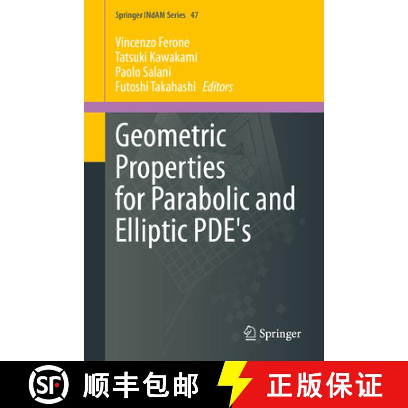 【3-4周达】Geometric Properties for Parabolic and Elliptic Pde's [9783030733629]