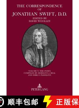 【3-4周达】Correspondence of Jonathan Swift, D. D.: Volume V: The Index – Compiled by Hermann J. Rea... [9783631568729]